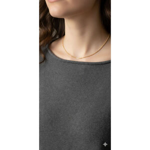 Thin Twisted Rope Chain Choker/Necklace